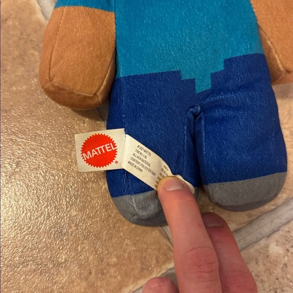 Mattel Minecraft 8 in. Steve Plush Stuffed Animal